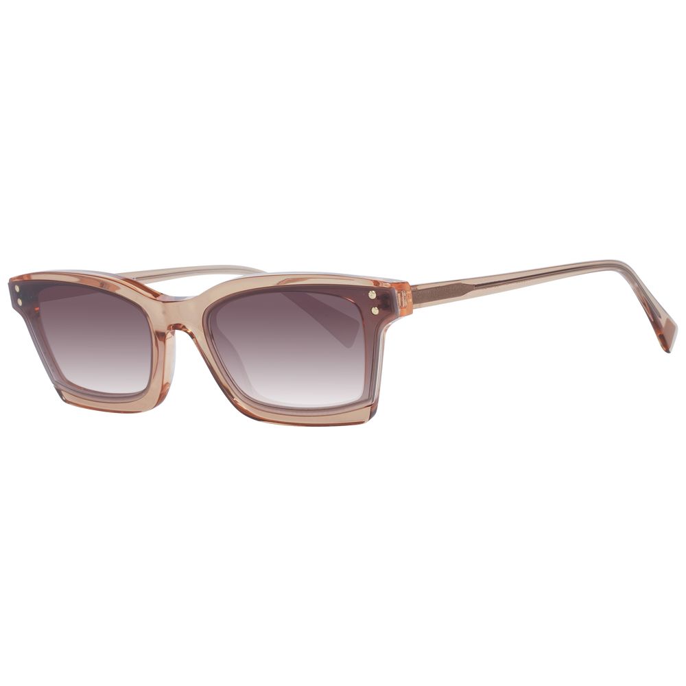 Ana Hickmann Braune Frauen Sonnenbrille