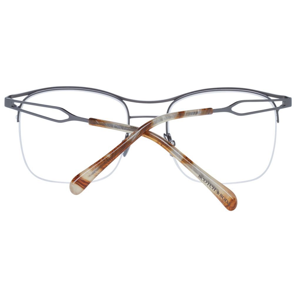 Scotch &amp; Soda Gray Men's Optical Eyeglasses Frames