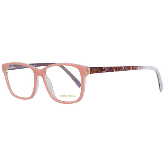 Emilio Pucci Pink Designer Glasses Elegance