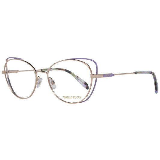 Emilio Pucci Rose Gold Women Optical Eyeglasses Frames