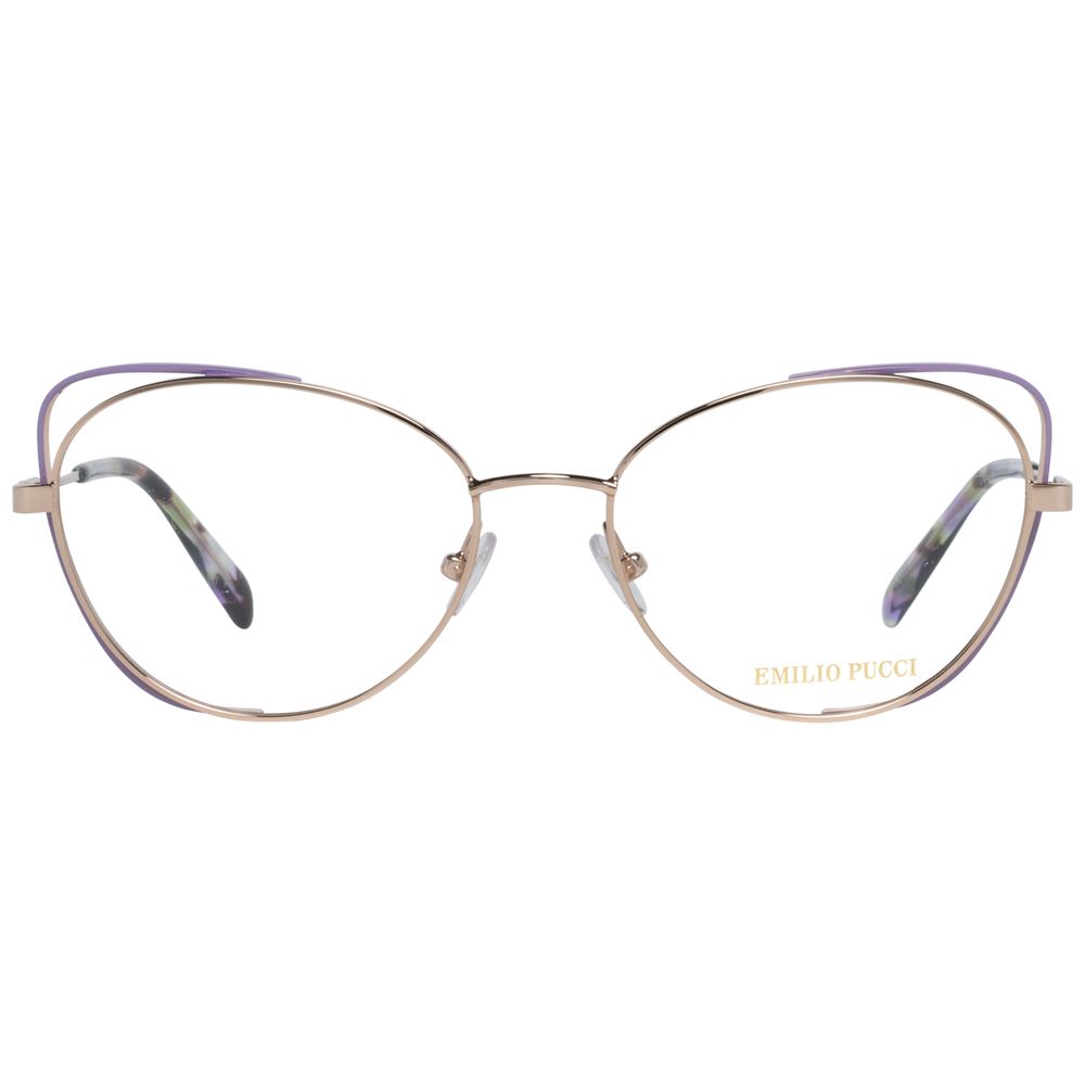 Emilio Pucci Rose Gold Women Optical Eyeglasses Frames