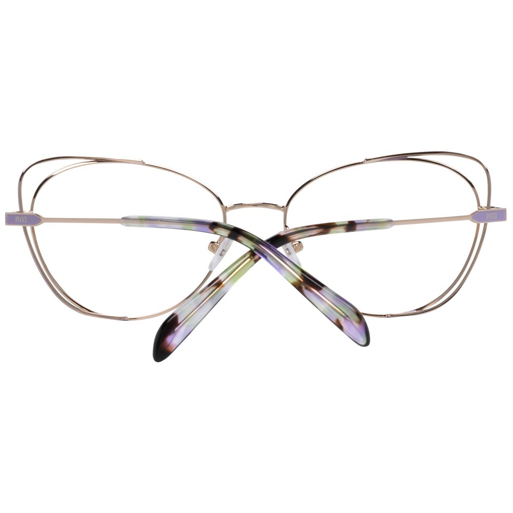 Emilio Pucci Rose Gold Women Optical Eyeglasses Frames