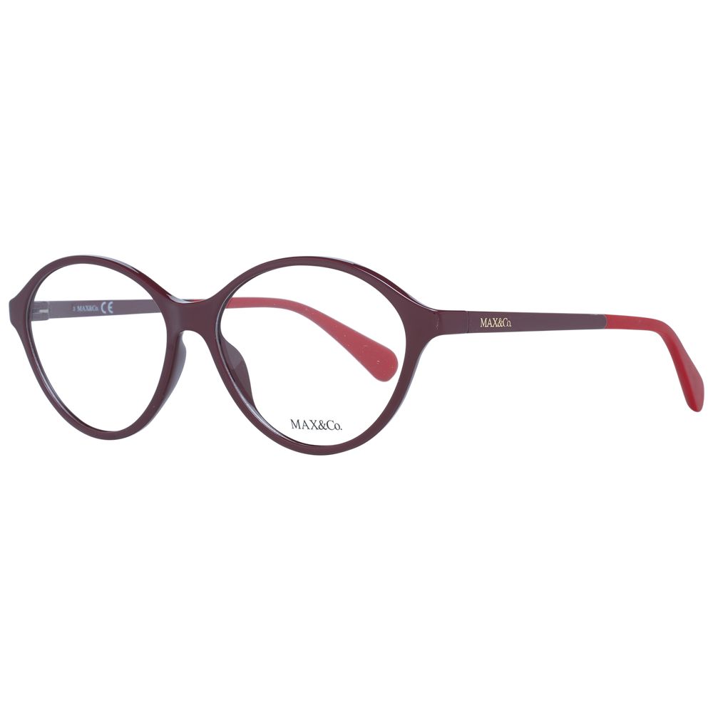 Max &amp; Co Burgundy Women Optical Frames