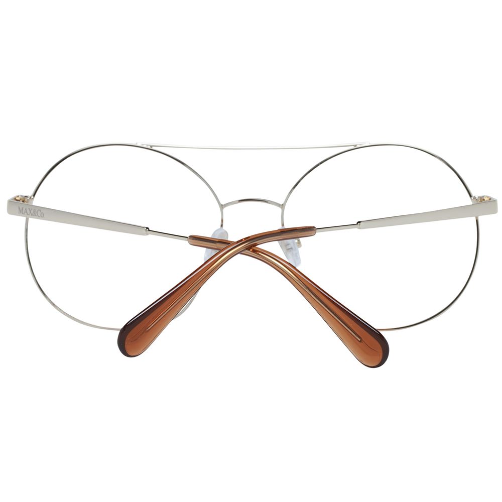 Max &amp; Co Gold Women Optical Frames