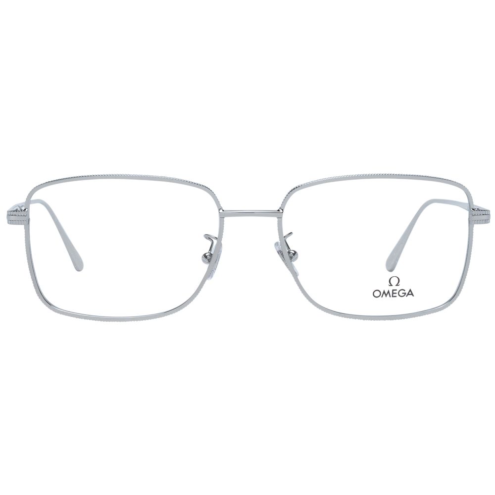 Omega Gray Men Optical Eyeglasses Frames