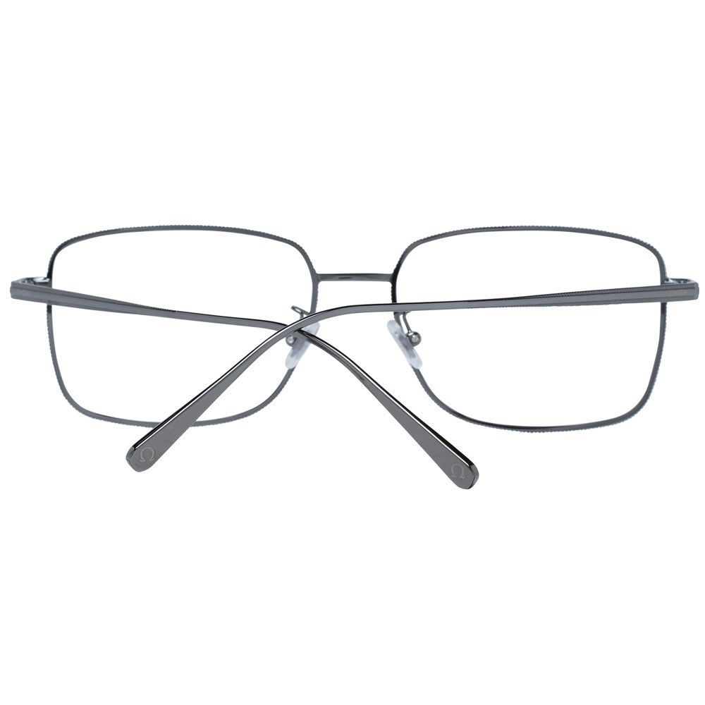 Omega Gray Men Optical Eyeglasses Frames