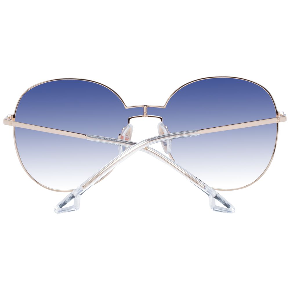 Ana Hickmann Gold Frauen Sonnenbrille