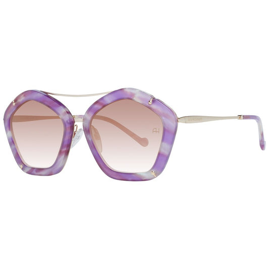 Ana Hickmann Lila Frauen Sonnenbrille