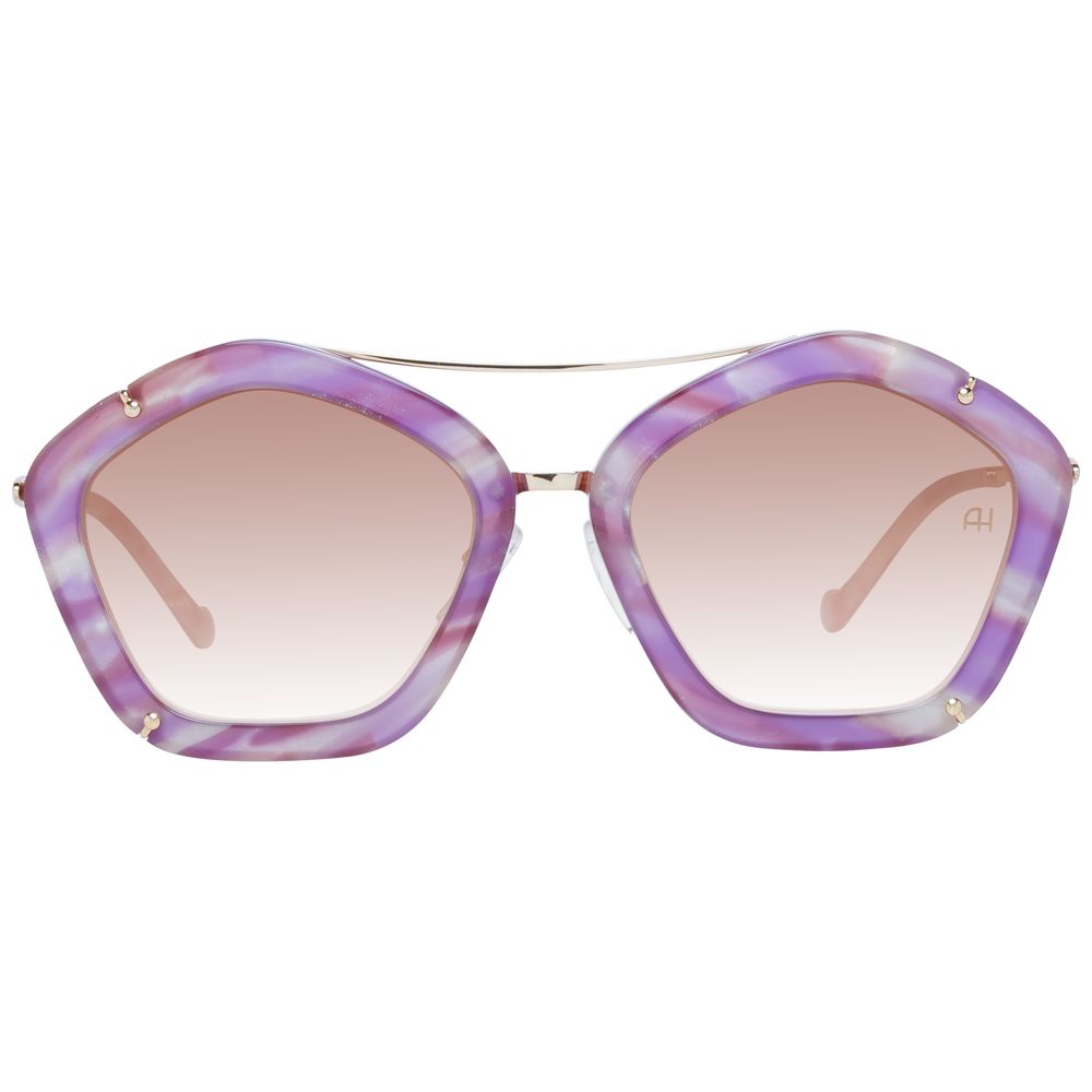 Ana Hickmann Lila Frauen Sonnenbrille