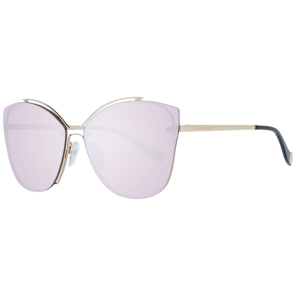 Ana Hickmann Gold Frauen Sonnenbrille