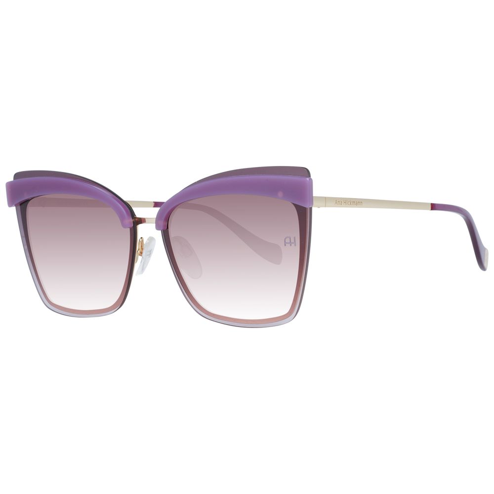 Ana Hickmann Lila Frauen Sonnenbrille