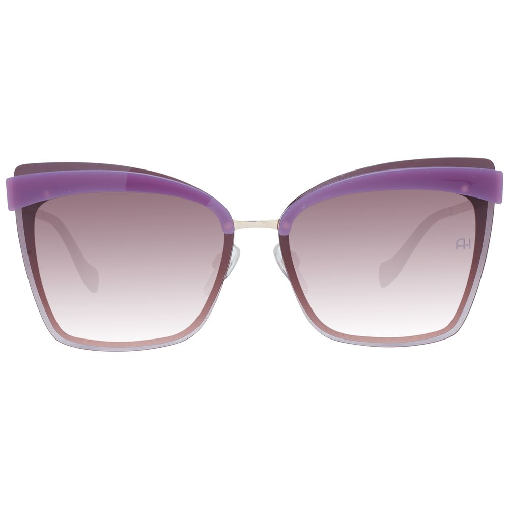 Ana Hickmann Lila Frauen Sonnenbrille