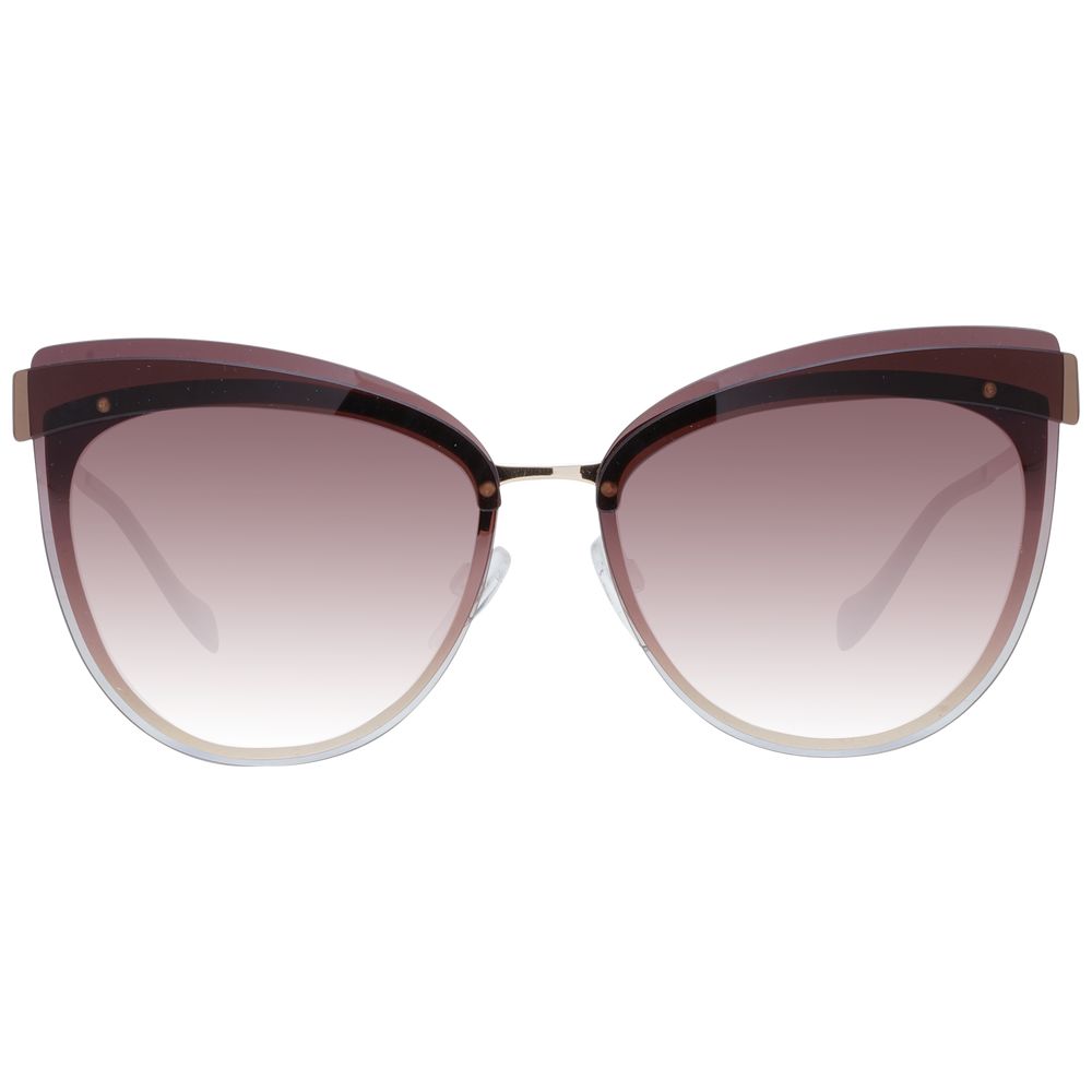 Ana Hickmann Braune Frauen Sonnenbrille