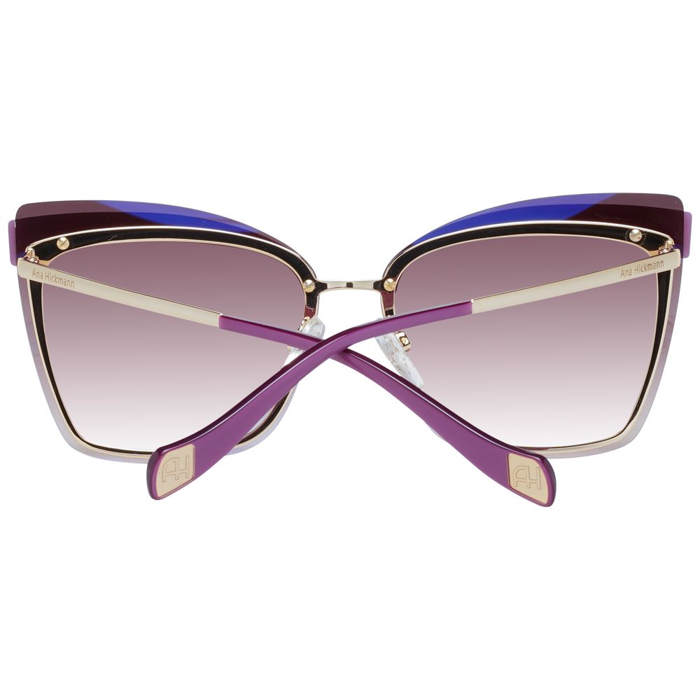 Ana Hickmann Lila Frauen Sonnenbrille