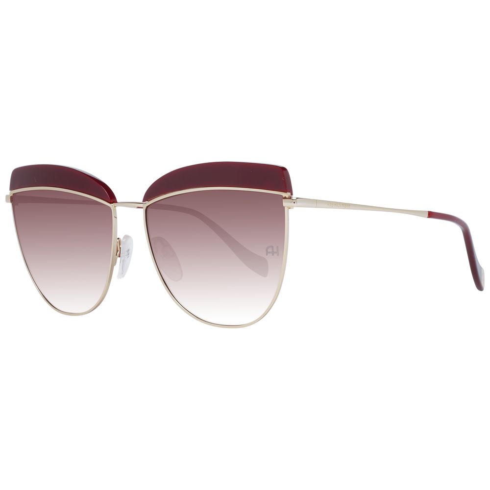 Ana Hickmann Burgundy Frauen Sonnenbrille