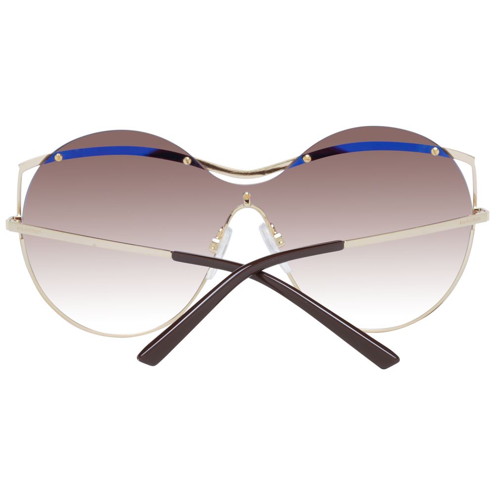 Ana Hickmann Gold Frauen Sonnenbrille