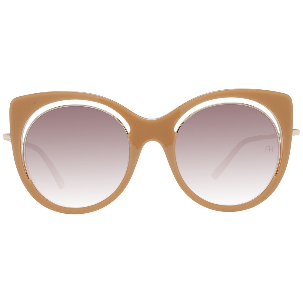 Ana Hickmann Braune Frauen Sonnenbrille