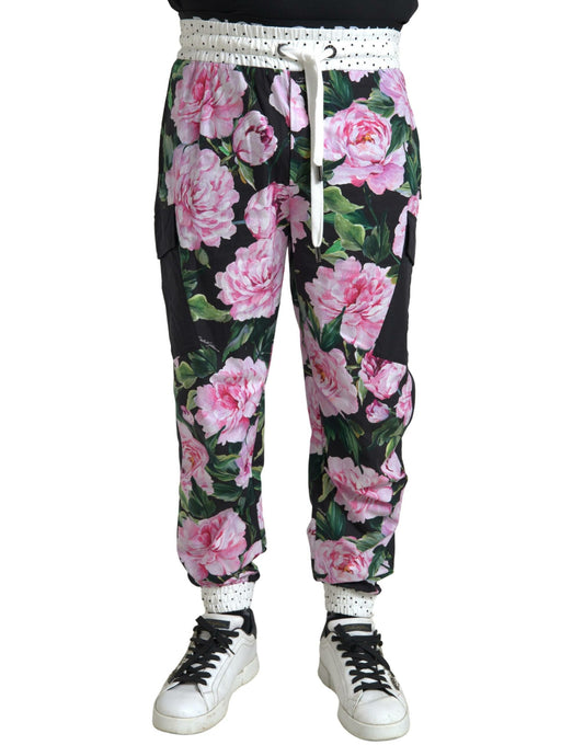 Dolce &amp; Gabbana Elegant multicolor cotton sweatpants