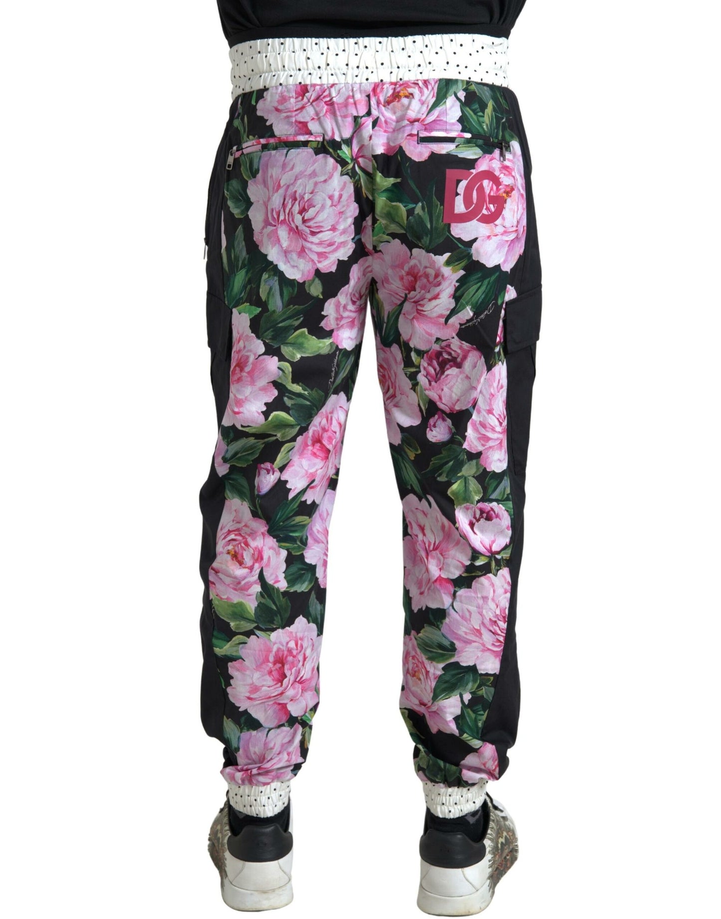 Dolce &amp; Gabbana Elegant multicolor cotton sweatpants