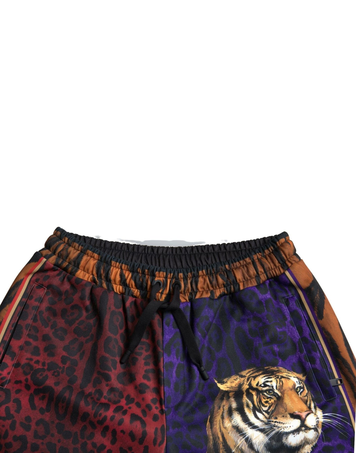 Dolce &amp; Gabbana Chic multicolor Bermuda shorts with exotic print