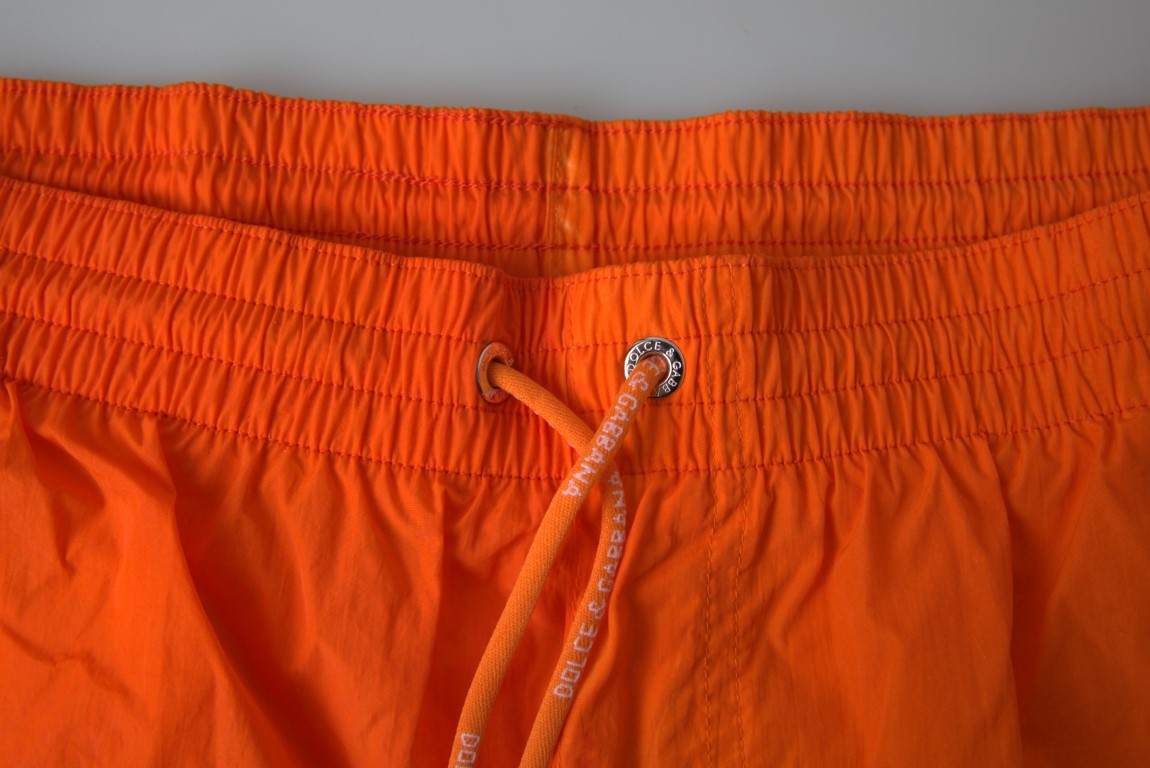 Dolce &amp; Gabbana swim shorts with gradient effect in bright orange