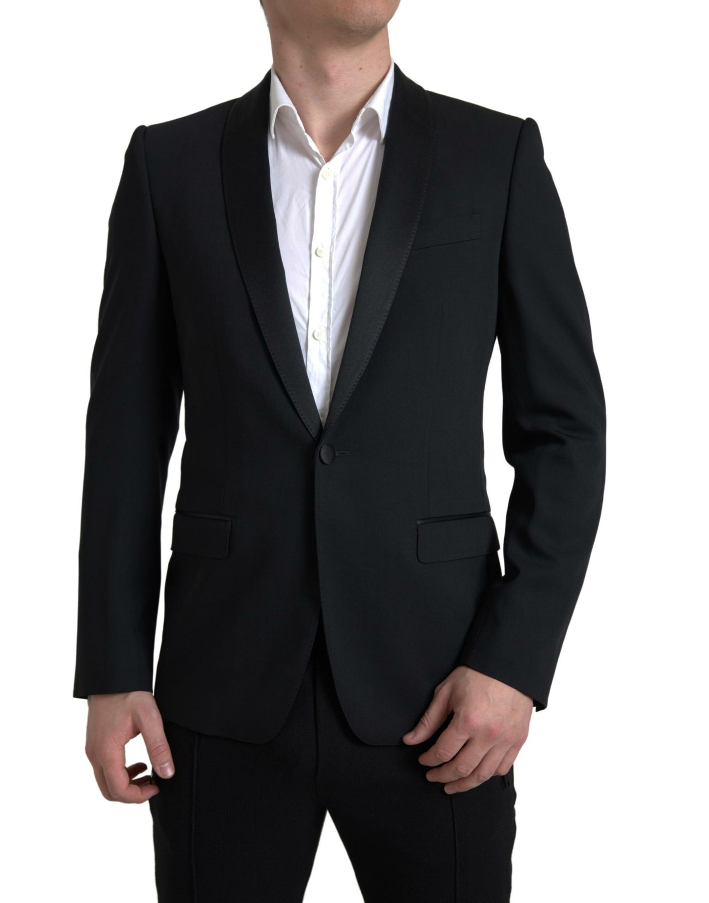 Dolce &amp; Gabbana Chic Slim Fit Blazer made of Virgin Wool