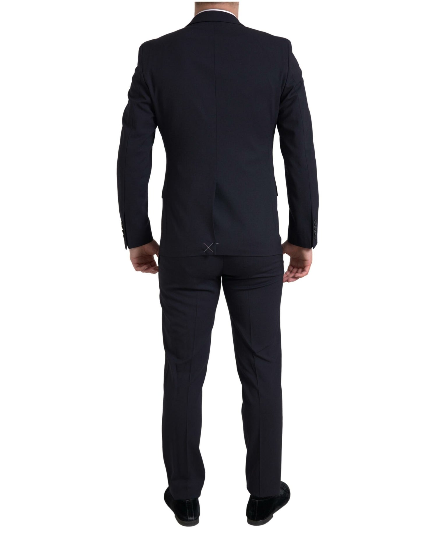 Dolce &amp; Gabbana Slim Dark Blue Martini Slim Fit Suit