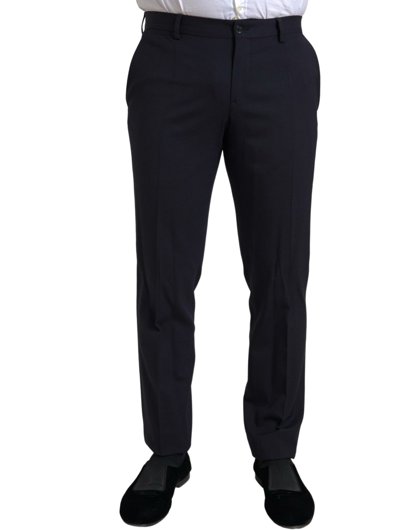 Dolce &amp; Gabbana Slim Dark Blue Martini Slim Fit Suit