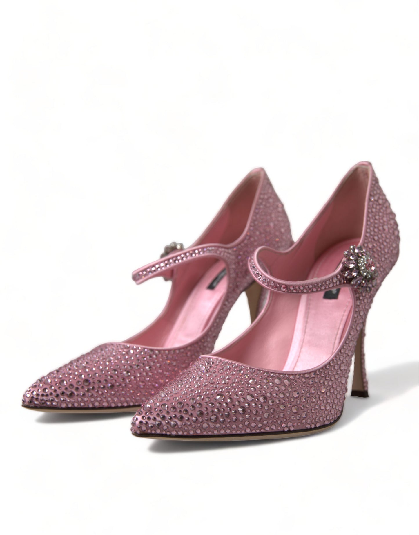 Dolce & Gabbana Bezaubernde rosa Kristall-Pumps