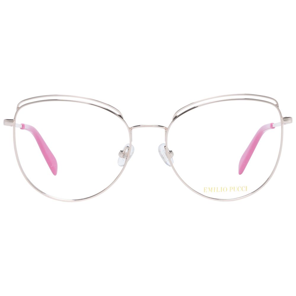 Emilio Pucci Rose Gold Women Optical Eyeglasses Frames