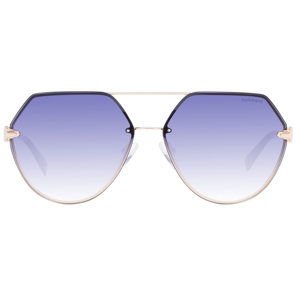 Ana Hickmann Gold Frauen Sonnenbrille