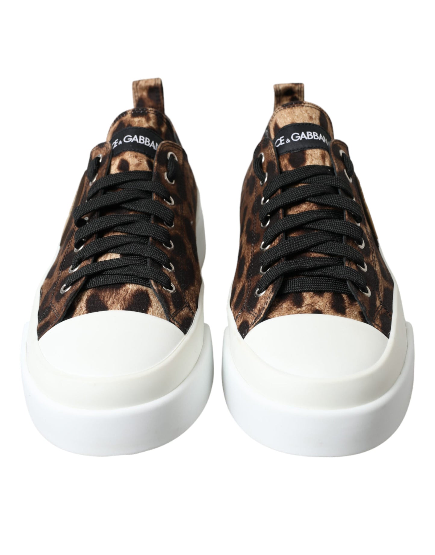 Dolce &amp; Gabbana Elegant casual sneakers with leopard print