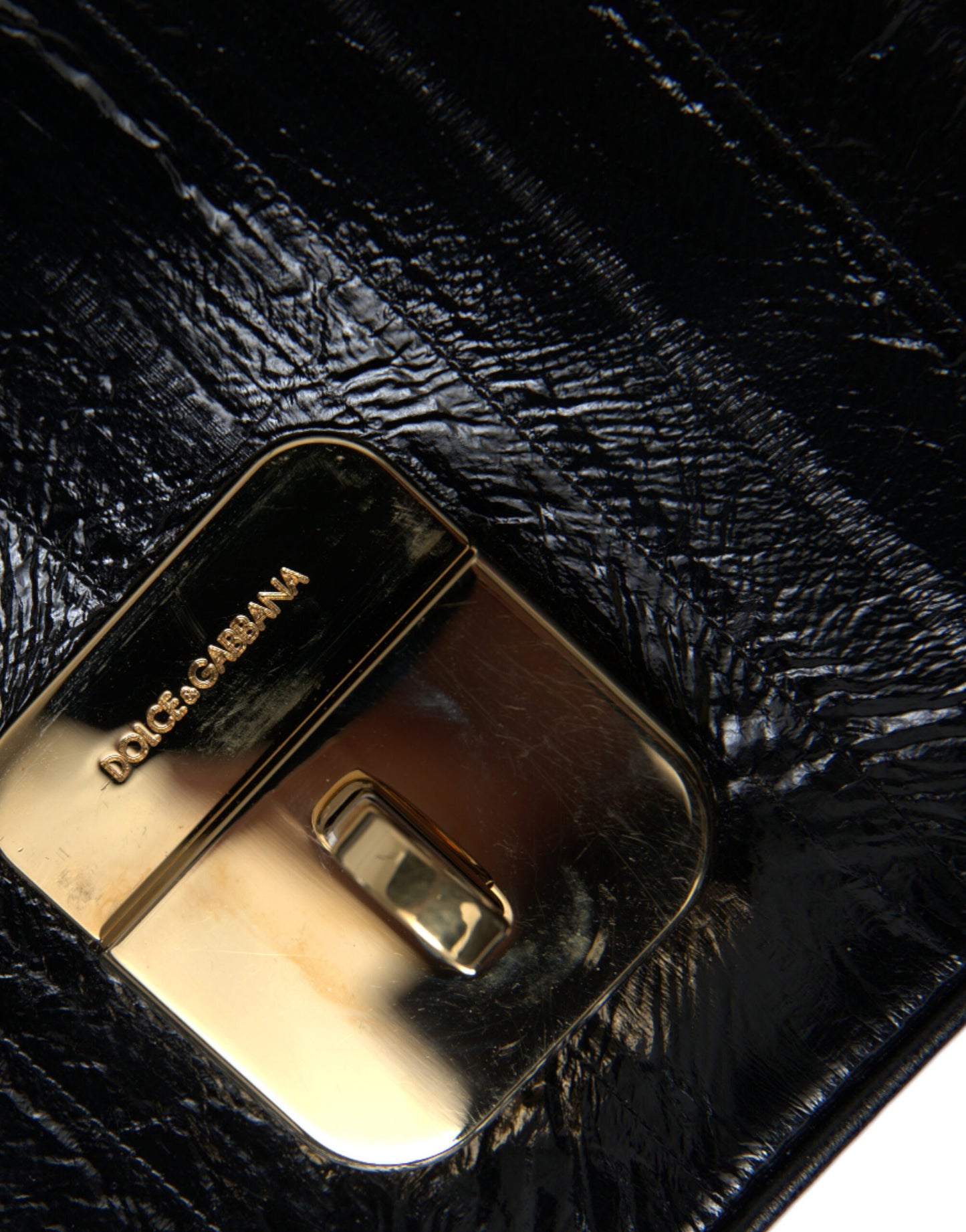 Dolce &amp; Gabbana Elegant shoulder bag made of eel leather