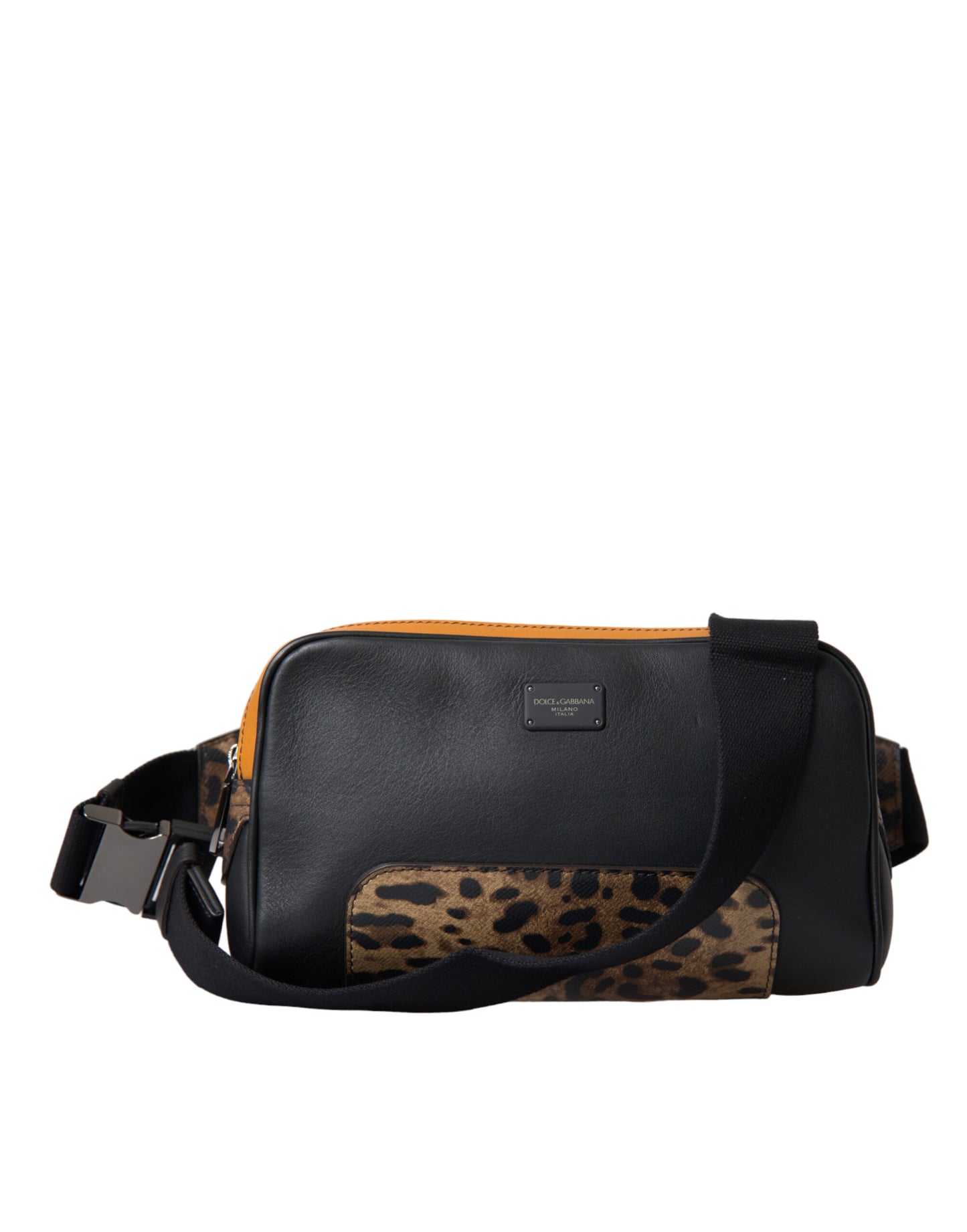 Dolce &amp; Gabbana Exotic Leopard Leather Belt Bag