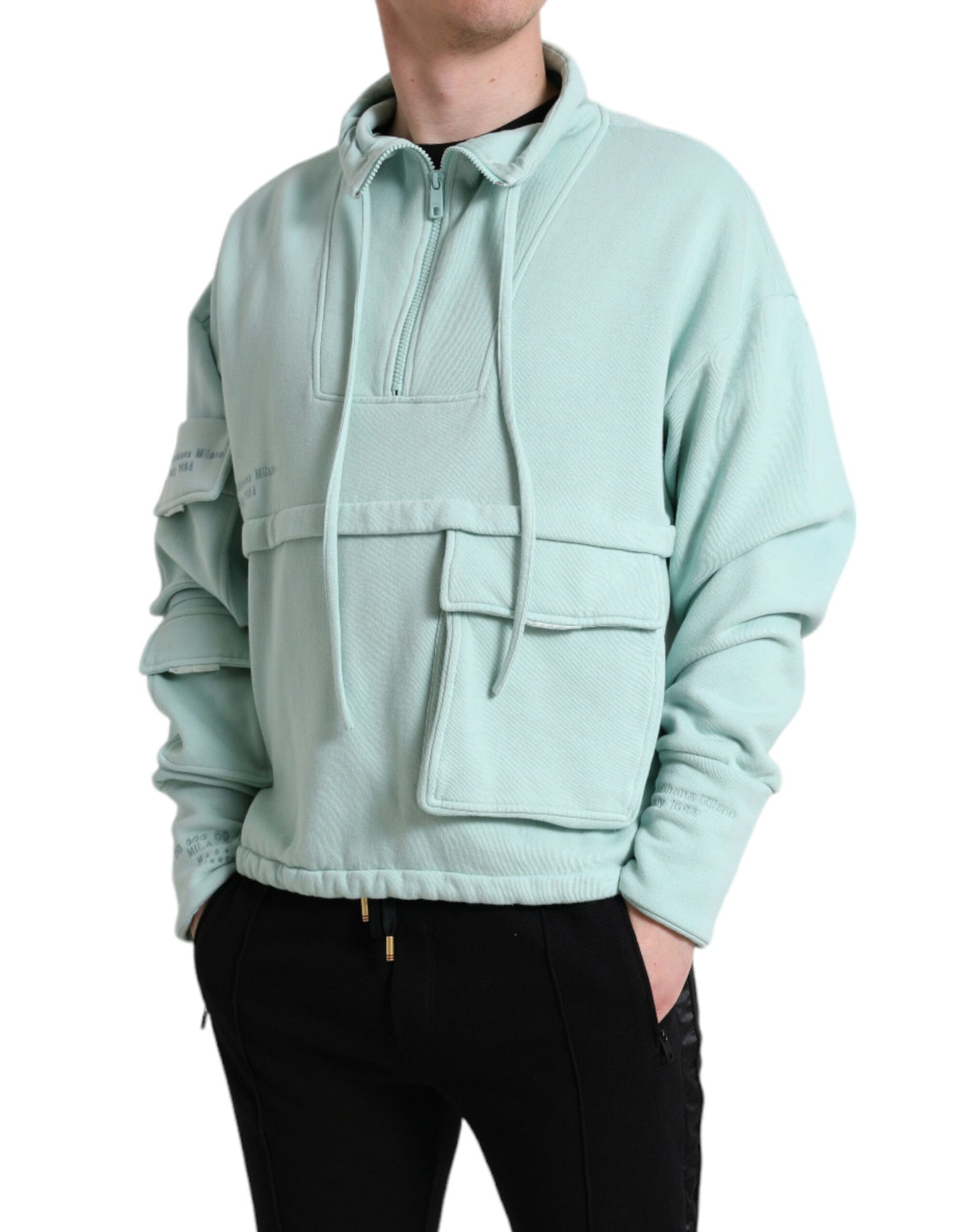 Dolce &amp; Gabbana Chic mint green sweater