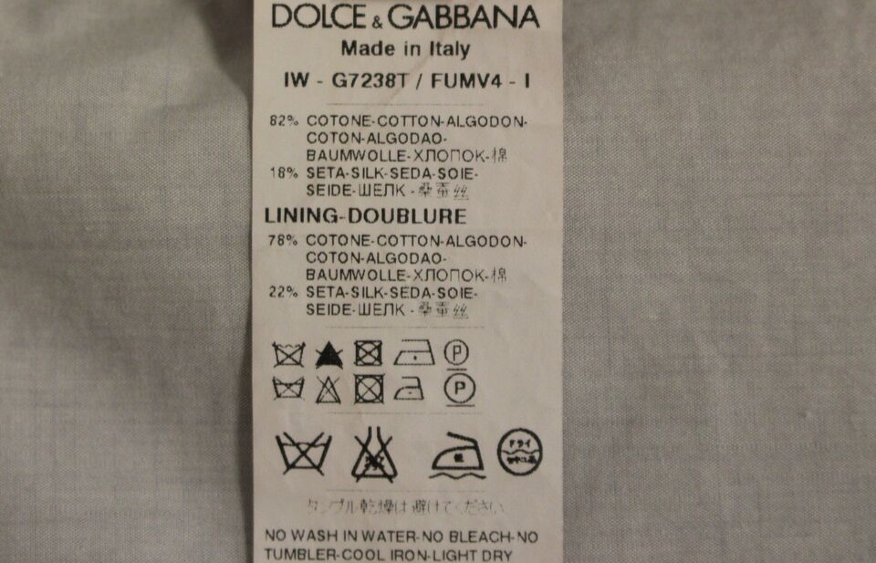 Dolce & Gabbana Schicke beigefarbene einreihige Kleiderweste