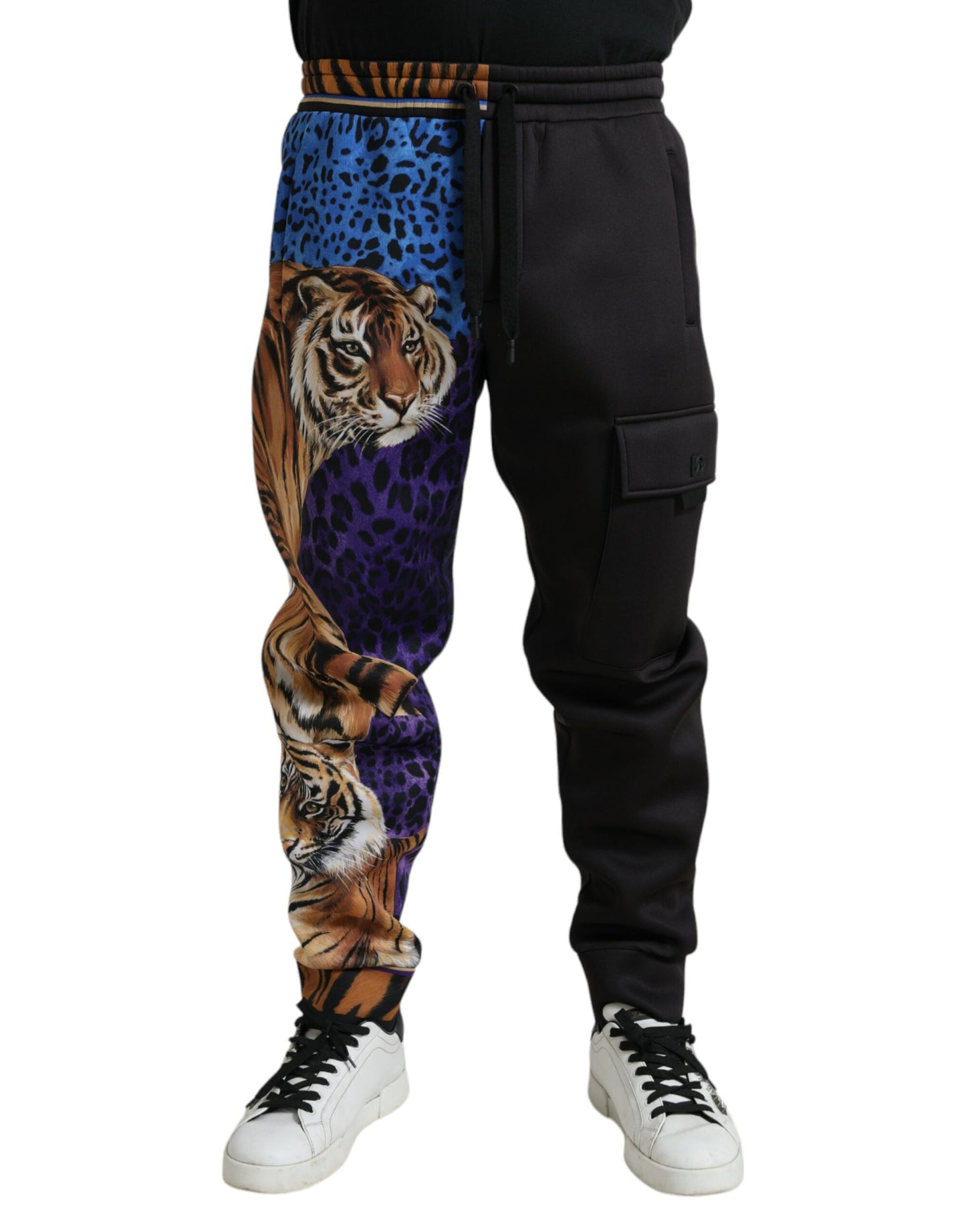 Dolce &amp; Gabbana Stunning exotic print sweatpants