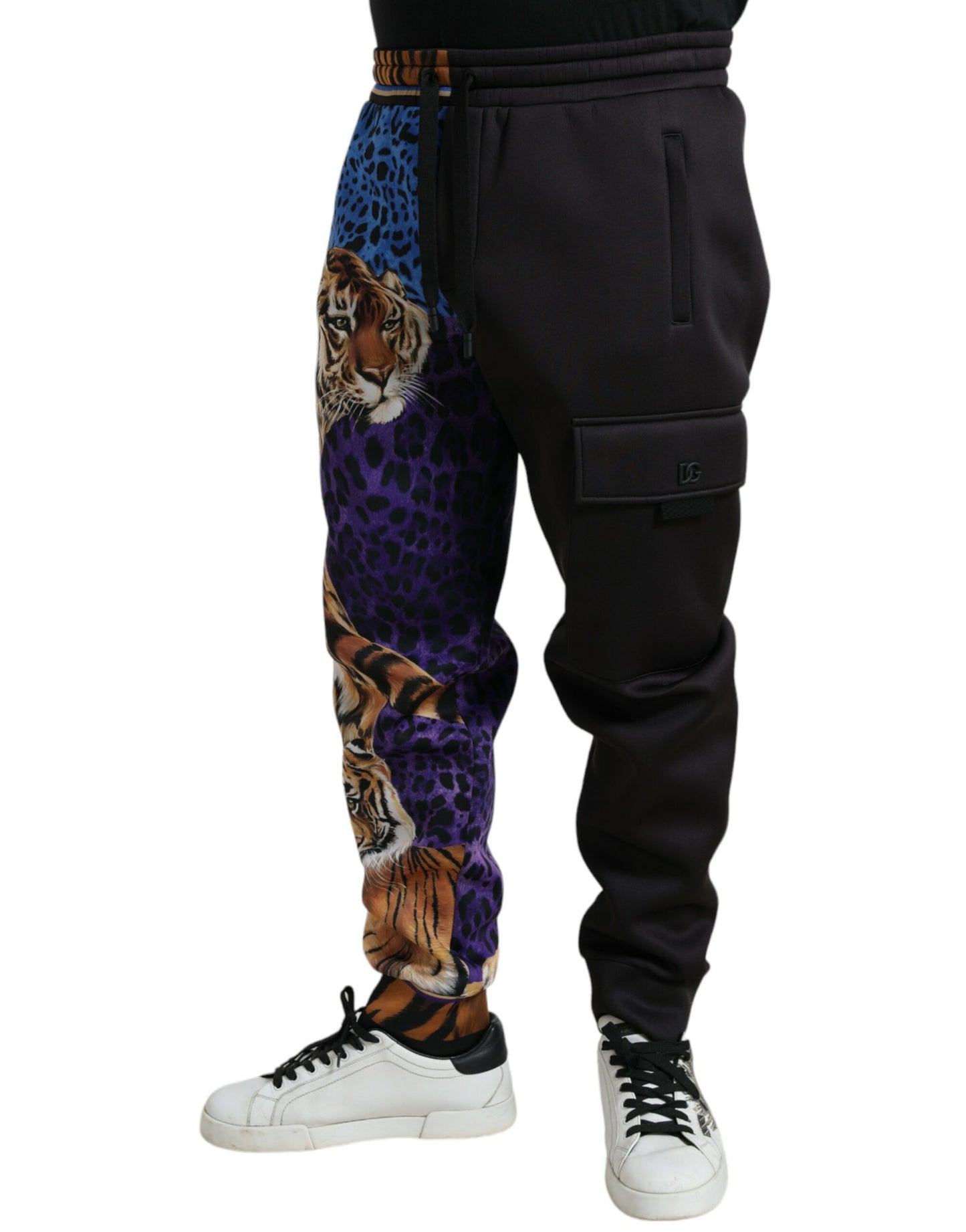 Dolce &amp; Gabbana Stunning exotic print sweatpants