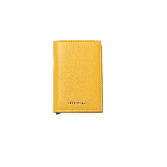 Cerruti 1881 Yellow Calfskin Men's Wallet