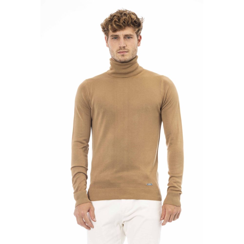 Baldinini Trend Beige Modal Men's Sweater