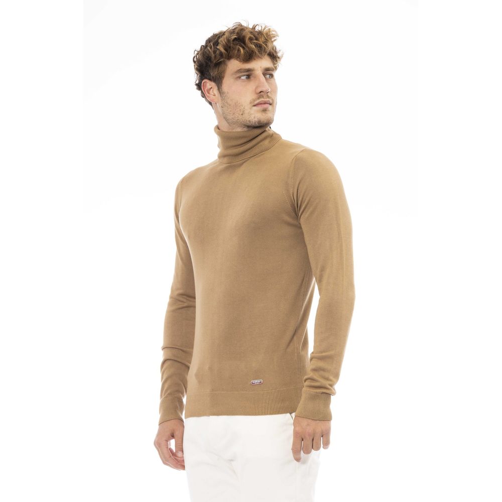 Baldinini Trend Beige Modal Men's Sweater