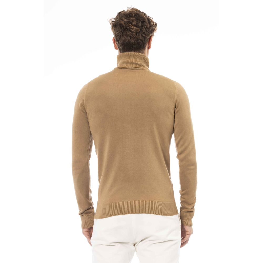 Baldinini Trend Beige Modal Men's Sweater