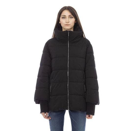 Baldinini Trend Black Polyamide Women's Jacket