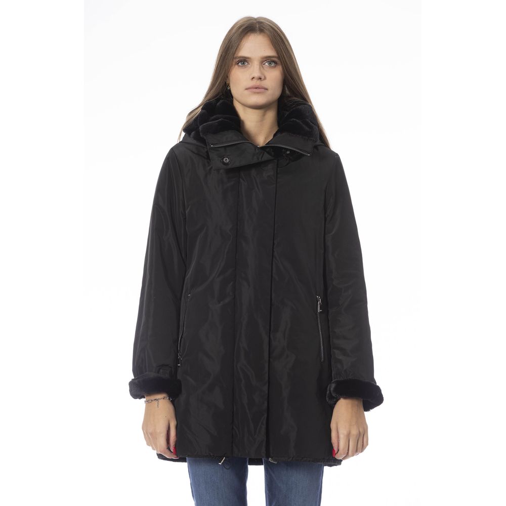 Baldinini Trend Black Polyester Women's Jacket