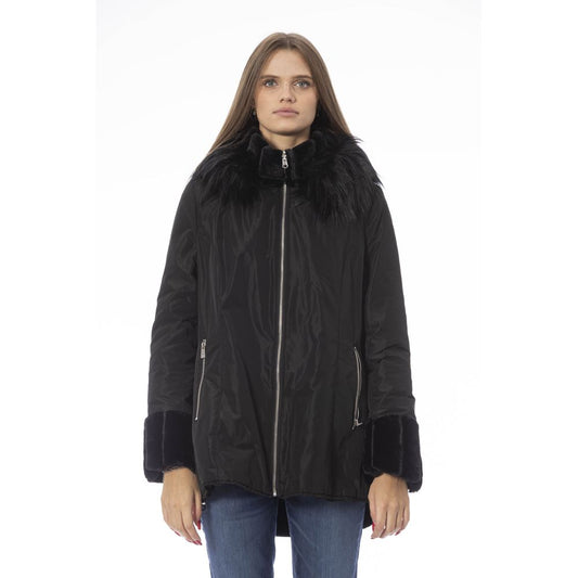 Baldinini Trend Black Polyester Women's Jacket