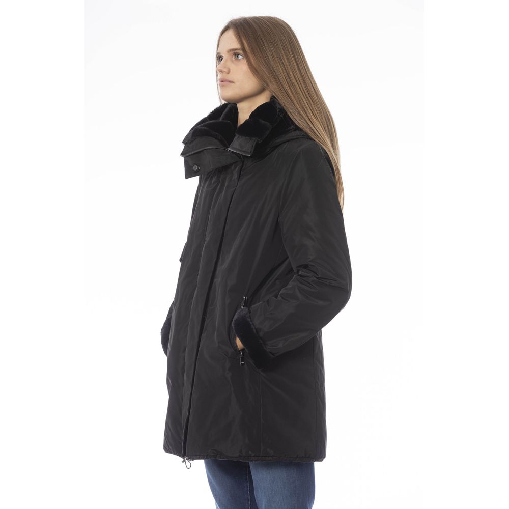 Baldinini Trend Black Polyester Women's Jacket