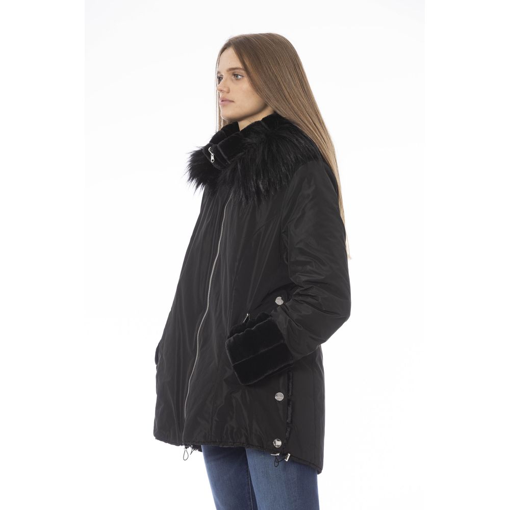 Baldinini Trend Black Polyester Women's Jacket