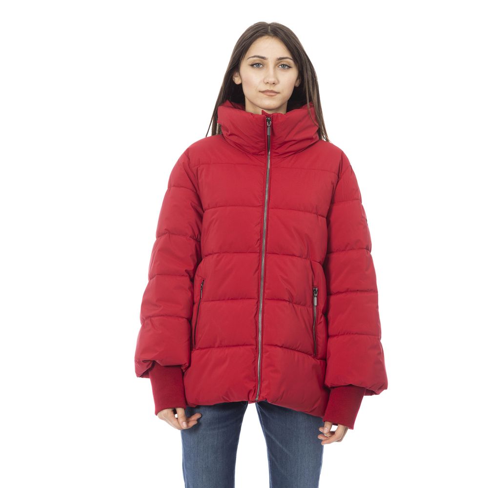 Baldinini Trend Red Polyamide Women's Jacket