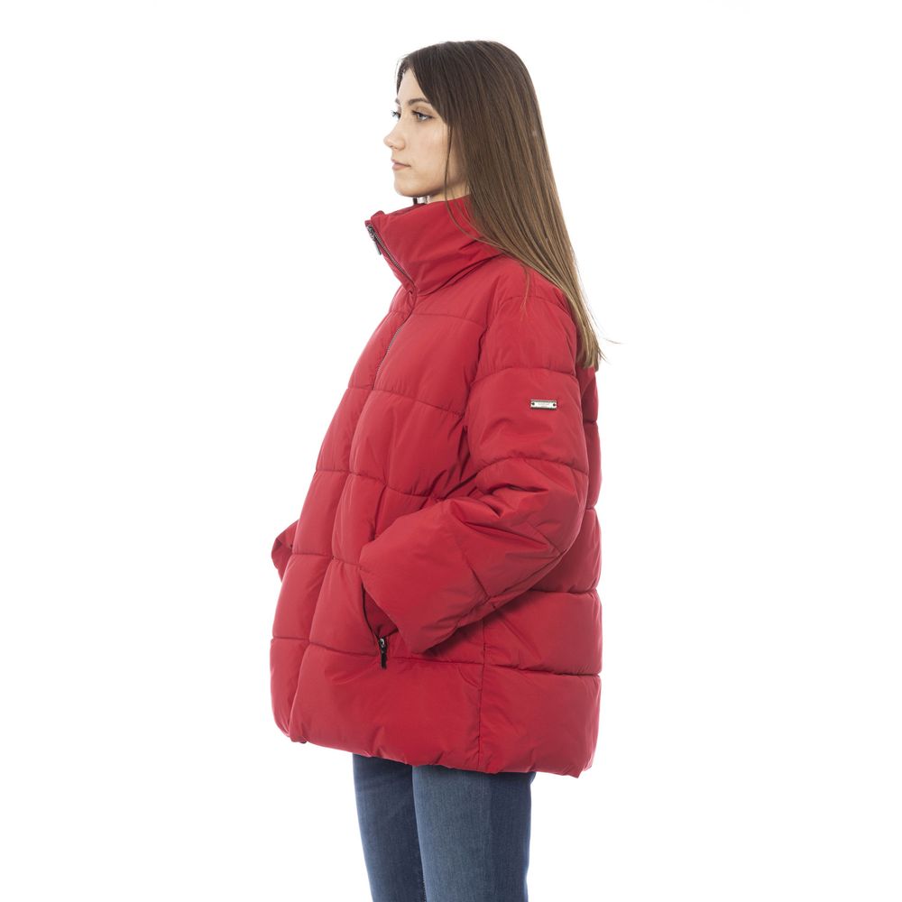 Baldinini Trend Red Polyamide Women's Jacket