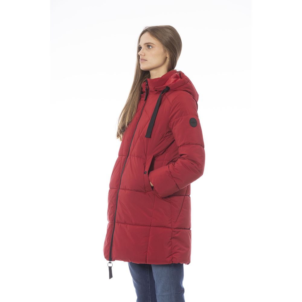 Baldinini Trend Red Polyester Women's Jacket